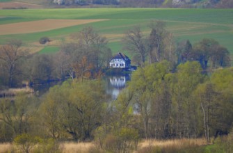 Maulbronn, Aalkistensee from Elfingerberg