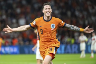 BERLIN, GERMANY - JULY 6, 2024: Euro 2024 quarterfinal match Nederlands vs Turkey (Turkiye) 2:1.
