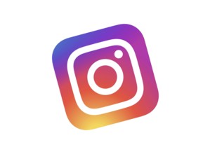 Nach links gedreht, Logo Instagram, Logo