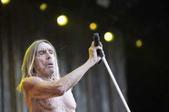 Iggy Pop, concert at the Zitadelle Spandau, Berlin, 19.06.2025