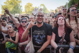 Audience of Avenged Sevenfold live in the Berlin Zitadelle Spandau on 21.06.2025