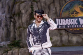 Ricardo Simonetti at the German premiere of the adventure film Jurassic World, the rebirth at