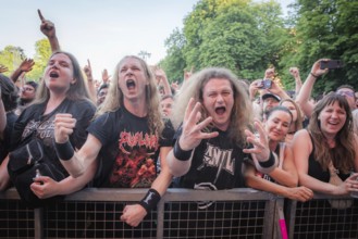 Audience of Avenged Sevenfold live in the Berlin Zitadelle Spandau on 21.06.2025