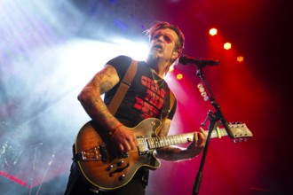 Jesse The Devil Hughes, singer of EAGLES OF DEATH METAL, live at Kesselhaus Berlin, on 10/06/2025