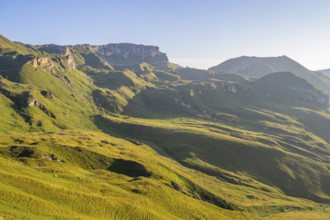 Sunrise in the Mountains at Hochalpenstraße, Pinzgau, Salzburg, Austria, Europe