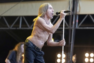 Iggy Pop, concert at the Zitadelle Spandau, Berlin, 19.06.2025