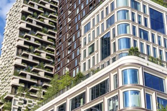 Residential tower Wonderwoods, 2 green buildings, in Utrecht in the new Healthy Urban Quarter, at
