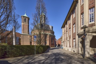Meeting place at the Clemenskirche for people in social need, Clemenskirche, church, Baroque