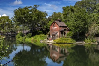 Harpers Mill on Tom Sawyer Island in the Frontierland area of Magic Kingdom at Walt Disney World,