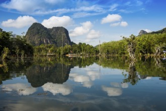 Lagoon, Klong Rud, Klong Nam Sai, Ao Nang, Krabi, Thailand, Asia