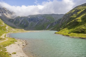 Lake in the Mountains at Hochalpenstraße, Pinzgau, Salzburg, Austria, Europe