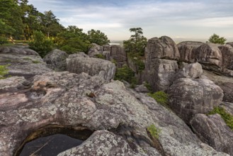 Mountaintop view from Cheyene Rock Village park near Leesburg, Alabama