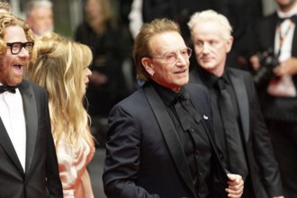 Cannes, France - 16.5.2024: Bono on the red carpet during the 78th Cannes International Film