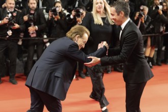 Cannes, France - 16.5.2024: Bono on the red carpet during the 78th Cannes International Film