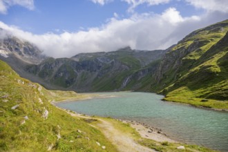 Lake in the Mountains at Hochalpenstraße, Pinzgau, Salzburg, Austria, Europe