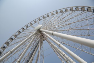 The Great Smoky Mountain Wheel ride attraction at The Island recreation center in Pigeon Forge,