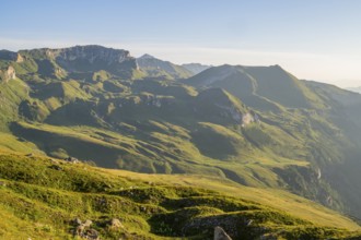 Sunrise in the Mountains at Hochalpenstraße, Pinzgau, Salzburg, Austria, Europe