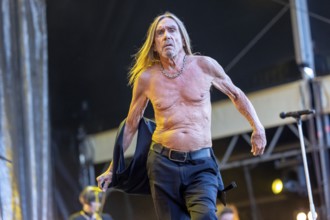 Iggy Pop, concert at the Zitadelle Spandau, Berlin, 19.06.2025