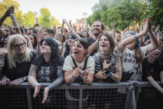 Audience of Avenged Sevenfold live in the Berlin Zitadelle Spandau on 21.06.2025