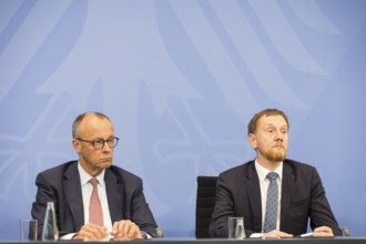 Federal Chancellor Merz (CDU, Federal Chancellor) and Michael Kretschmer (CDU, Minister-President