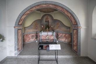 Chapel of St Mary at the Church of St Pankratius, Bahnstraße 1, Telfes im Stubai, Austria the