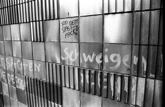 GDR, Berlin, 19 February 1990, headquarters of the GDR's State Security in Normannenstrasse