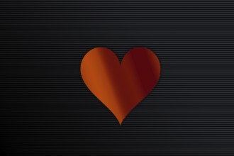 Happy Valentines Day heart design. Valentines Day greeting background