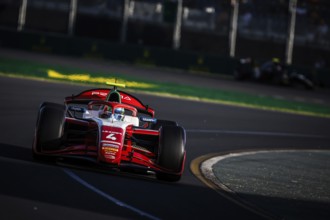 MELBOURNE, AUSTRALIA, MARCH 22: Andrea Kimi Antonelli of Italy and Prema Racing during qualifying