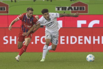 Germany: Soccer 1st Bundesliga, Matchday 8 - 1. FC Heidenheim-TSG Hoffenheim, Voith-Arena,