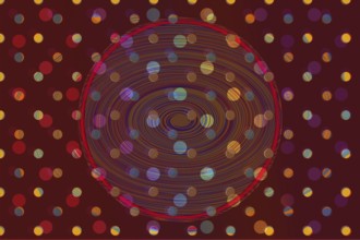 Gradient dot pattern. Graphic abstract geometric background for print. Design wallpaper. geometric