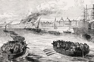 The Bombardment of Alexandria in Egypt by the British Mediterranean Fleet on 11-13 July 1882, From