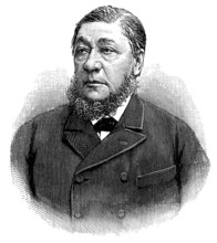 Stephanus Johannes Paulus Kruger or Paul Kruger, 1825 - 1904, State President of the South African