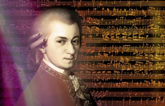 Wolfgang Amadeus Mozart, 1756 – 1791, composer of classical music, First Viennese School, notesheet
