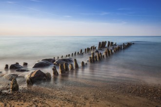 Groyne on the Baltic coast