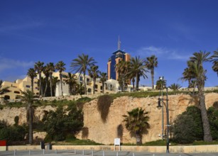 Marina Portomaso in the Town St. Julians on the Island Malta in the Mediterranean Sea