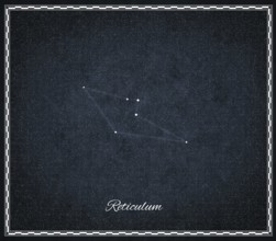 Reticulum star constellation, Night sky, Cluster of stars, Deep space, Reticle constellation, The
