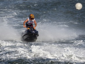 Olbia, Italy - September 16 - 20192 Aquabike world Championship gran prix of Italy
