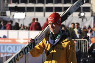Stephan Leyhe (SC Willingen) at the New Year's Ski Jumping Qualification of the 73rd Four Hills
