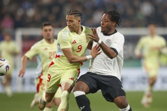 Football, U21, Friendly match, 2024/2025, Germany U21 vs. Spain U21, 25.03.2025, Merck-Stadion am