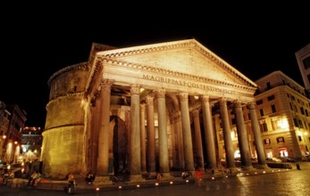 Pantheon, Italy, Rome, Piazza della Rotonda, Europe