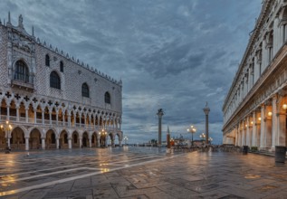 San Marco square in the morning. Venice, Italy, Europe