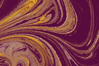 Abstract creative marble pattern texture. Traditional art of Ebru marbling