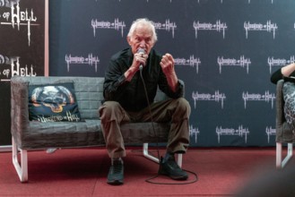 DÜSSELDORF-NEUSS, GERMANY, November 2nd 2019: Lance Henriksen (*1940, American actor, Alien,