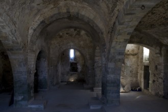 Interior of the church facing east, St., Sankt, Saint