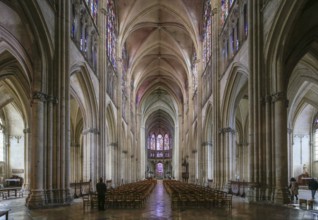 Saint-Pierre-et-Saint-Paul de Troyes Gothic Cathedral, Troyes, Aube department, Grand Est region,