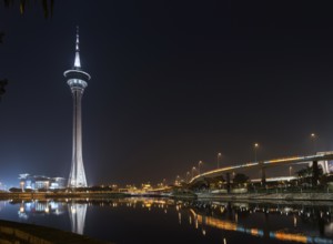 Macau tower landmark in macao macau china