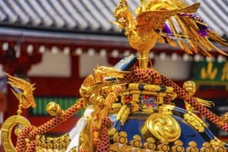 Mikoshi (Sensoji Temple) of the three shrines festival. Shooting Location: Taito-Ku, Tokyo