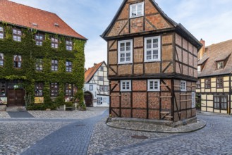 Half-timbered houses in Quedlinburg Harz