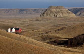 Badlands Canada Saskatchewan Big Muddy Ranch Castle Butte