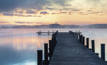 Dawn at Lake Wörth